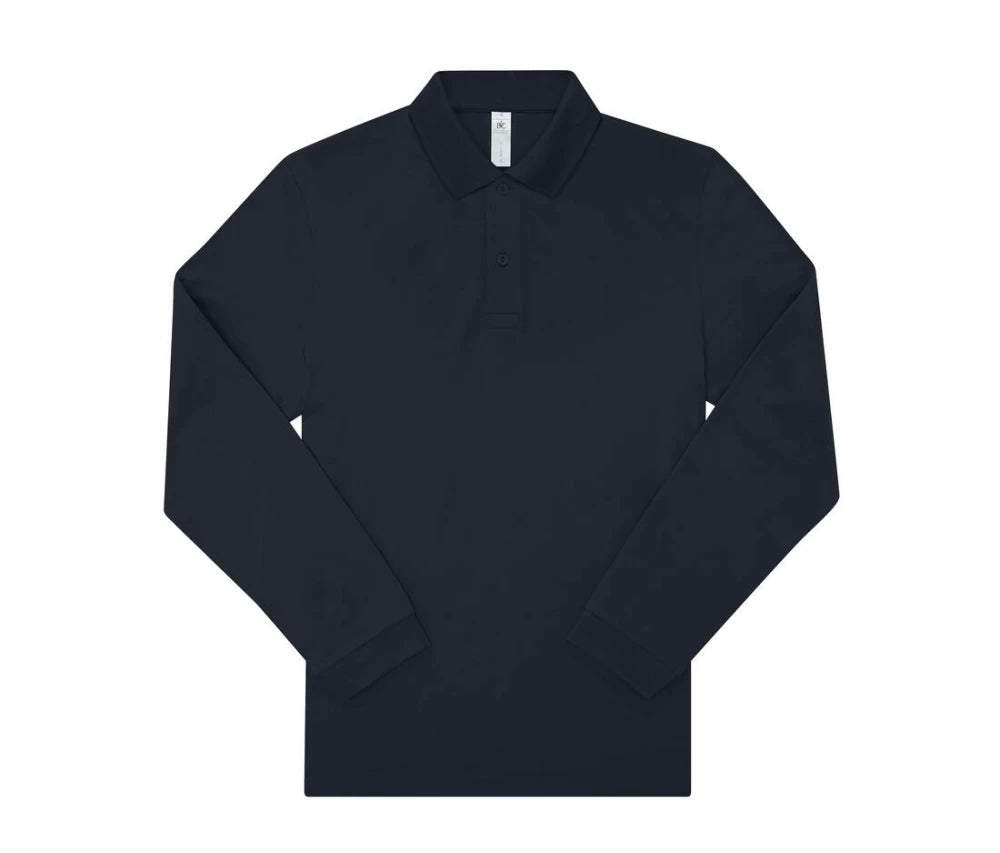 long sleeve poloshirt