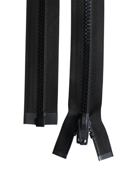 TAGGBLIXTLÅS 10MM DELBART SVART - 1,25M